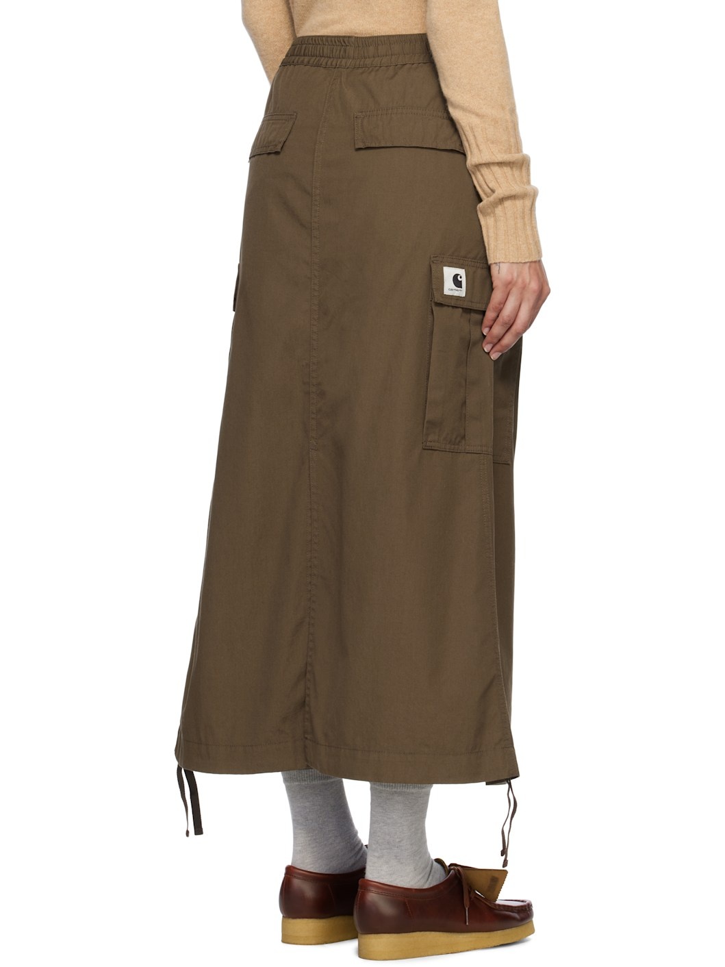 ★LUVISTRUE★AM CARGO LONG SKIRT(BROWN)★正規品/韓国直送料込 AM CARGO LONG SKIRT(BROWN) - LUVISTRUE