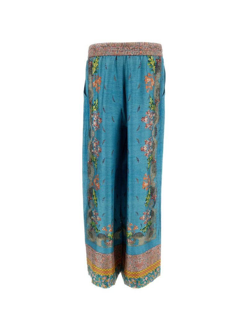 Pierre-Louis Mascia Aloe floral-print palazzo pants outlook
