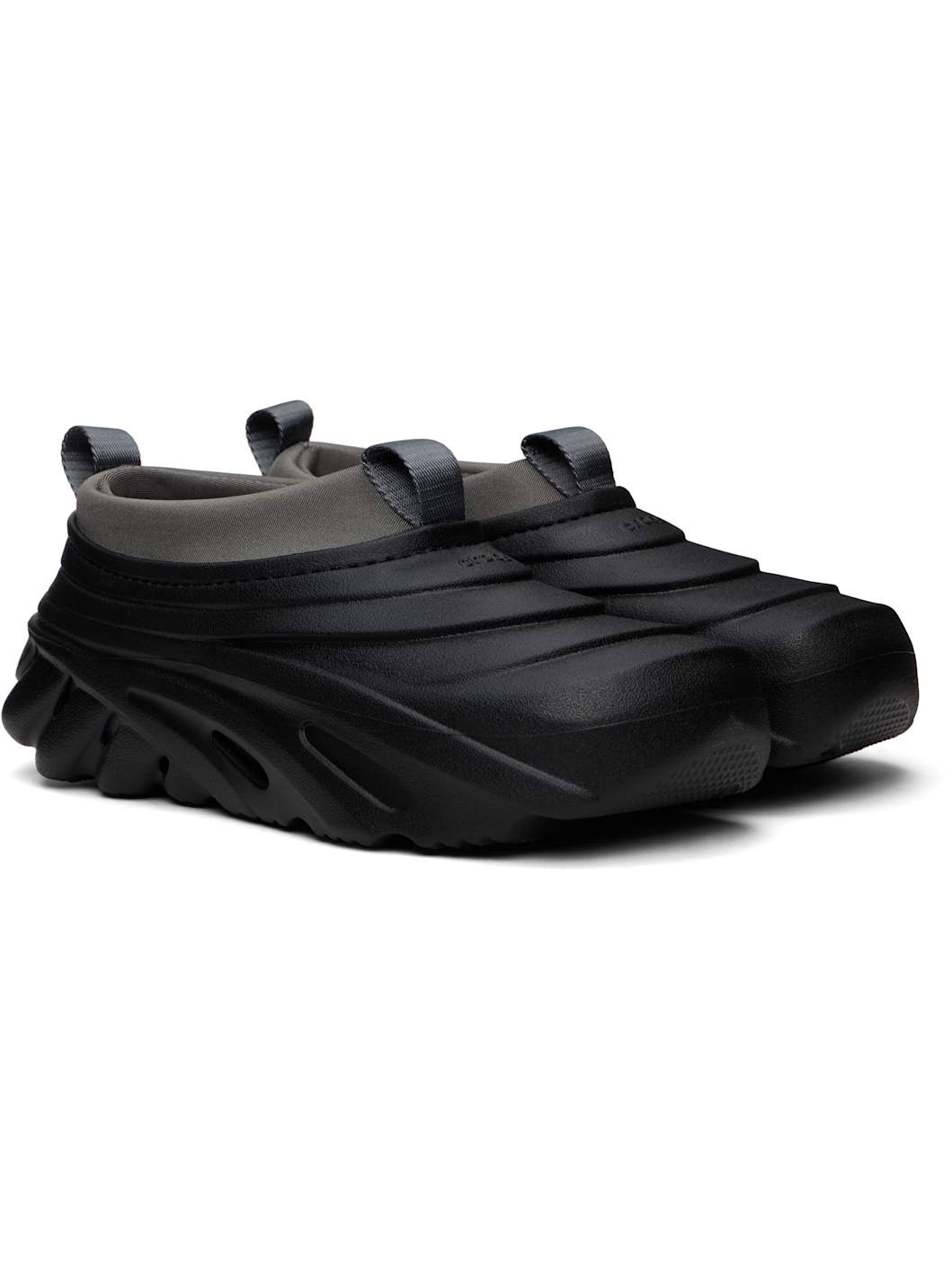 Black Echo Storm Slip-on Loafers - 4