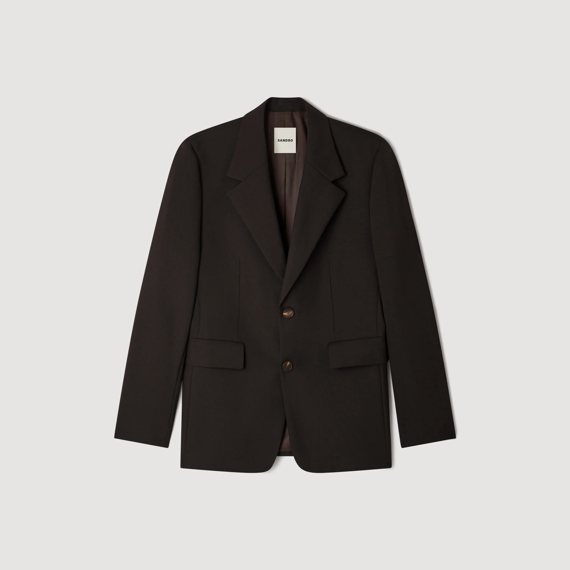 VIRGIN WOOL SUIT JACKET - 1
