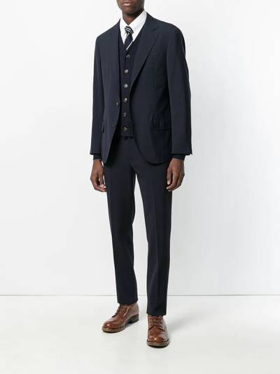 Brunello Cucinelli fitted formal blazer outlook