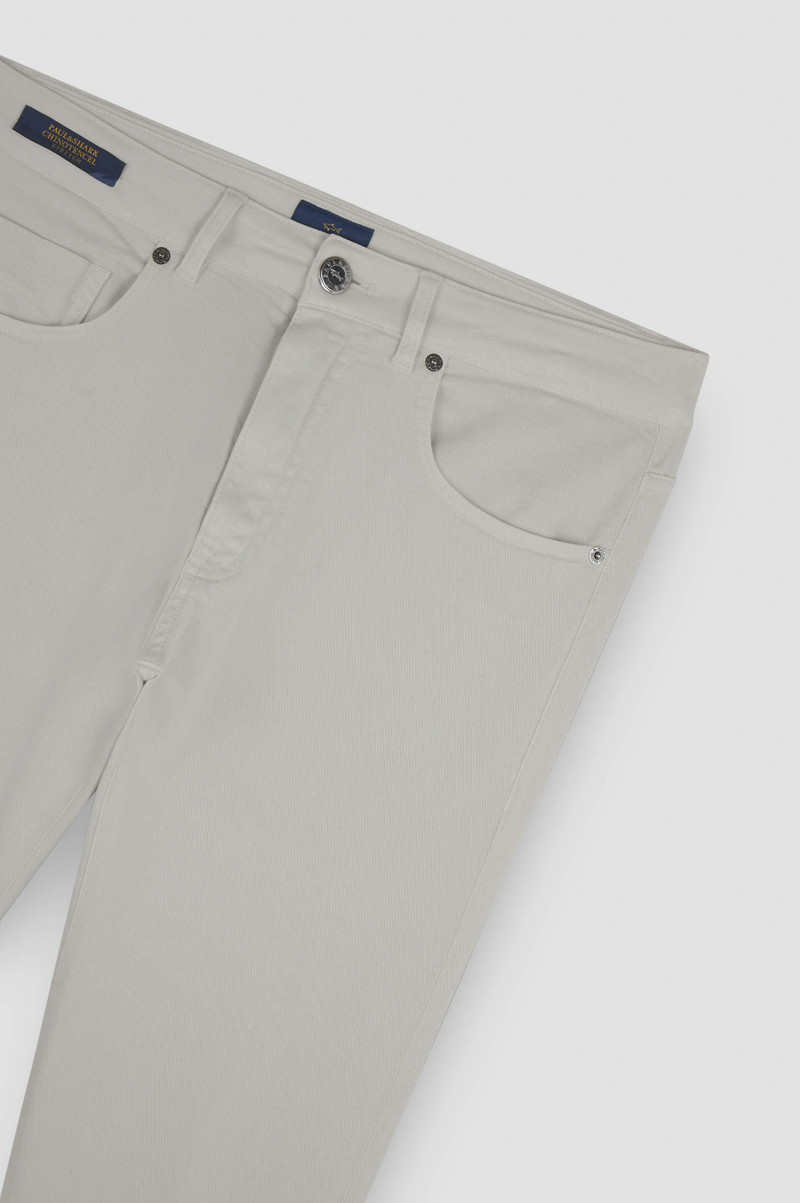 STRETCH COTTON 5 POCKETS TROUSERS 5