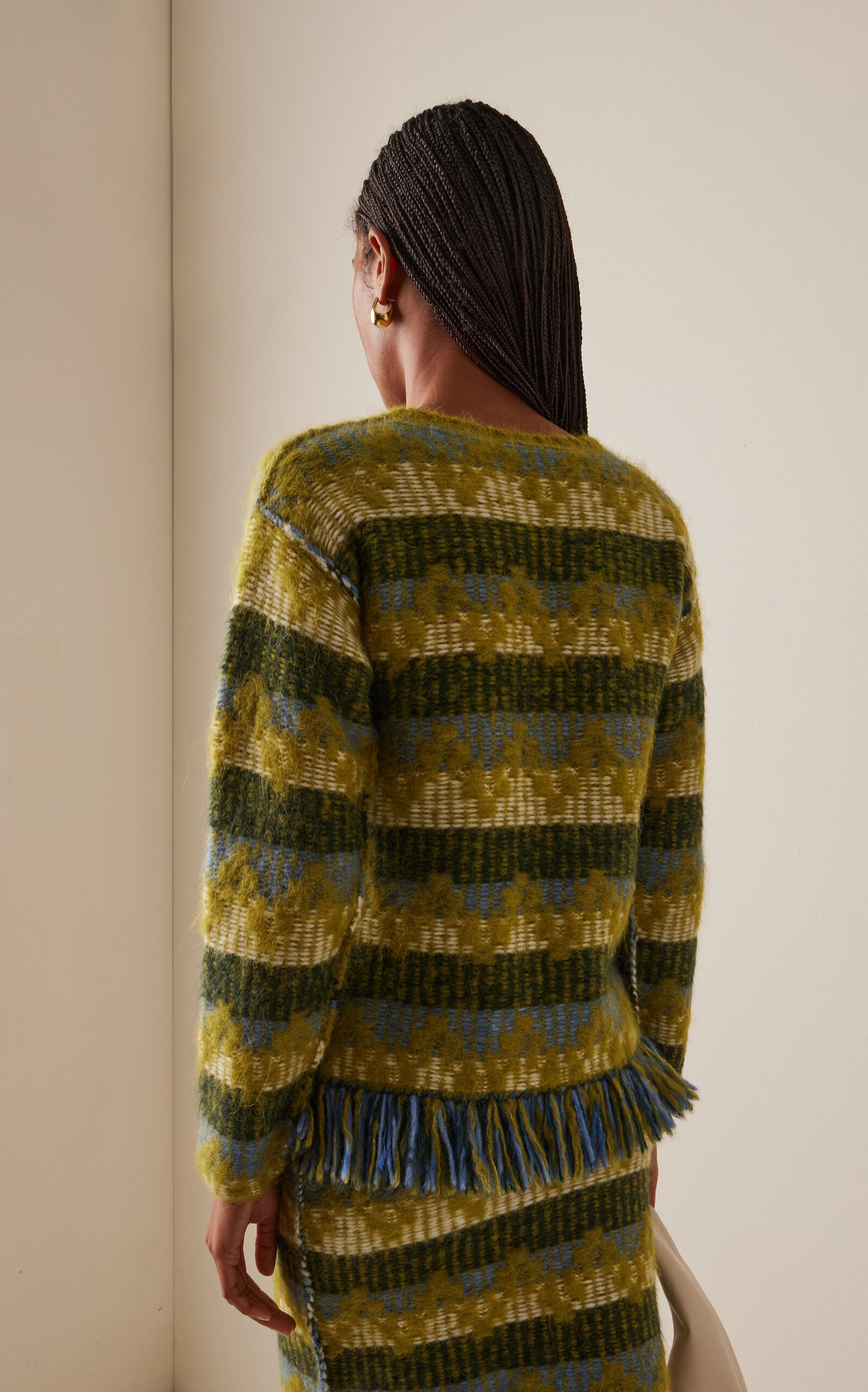 Salkantay Alpaca-Wool Sweater green - 4