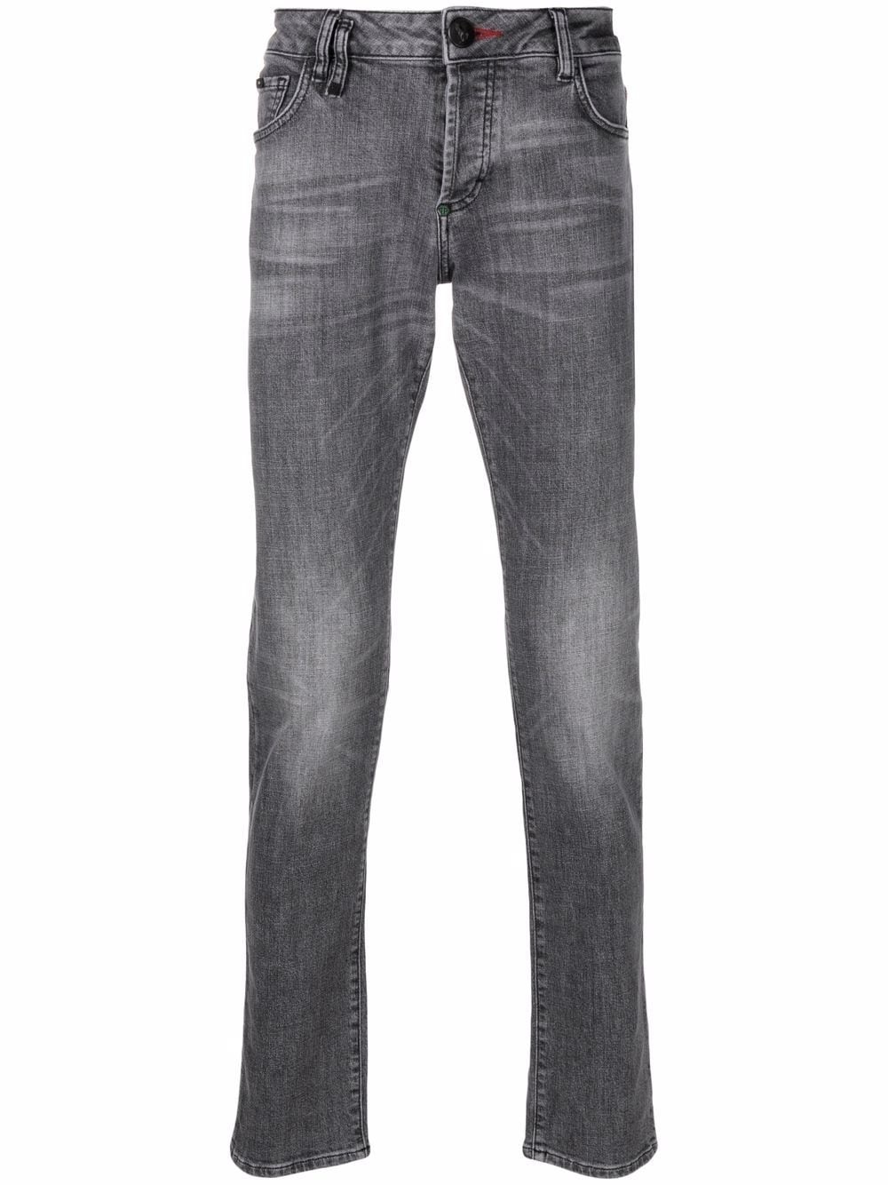 low-rise slim-fit jeans - 1