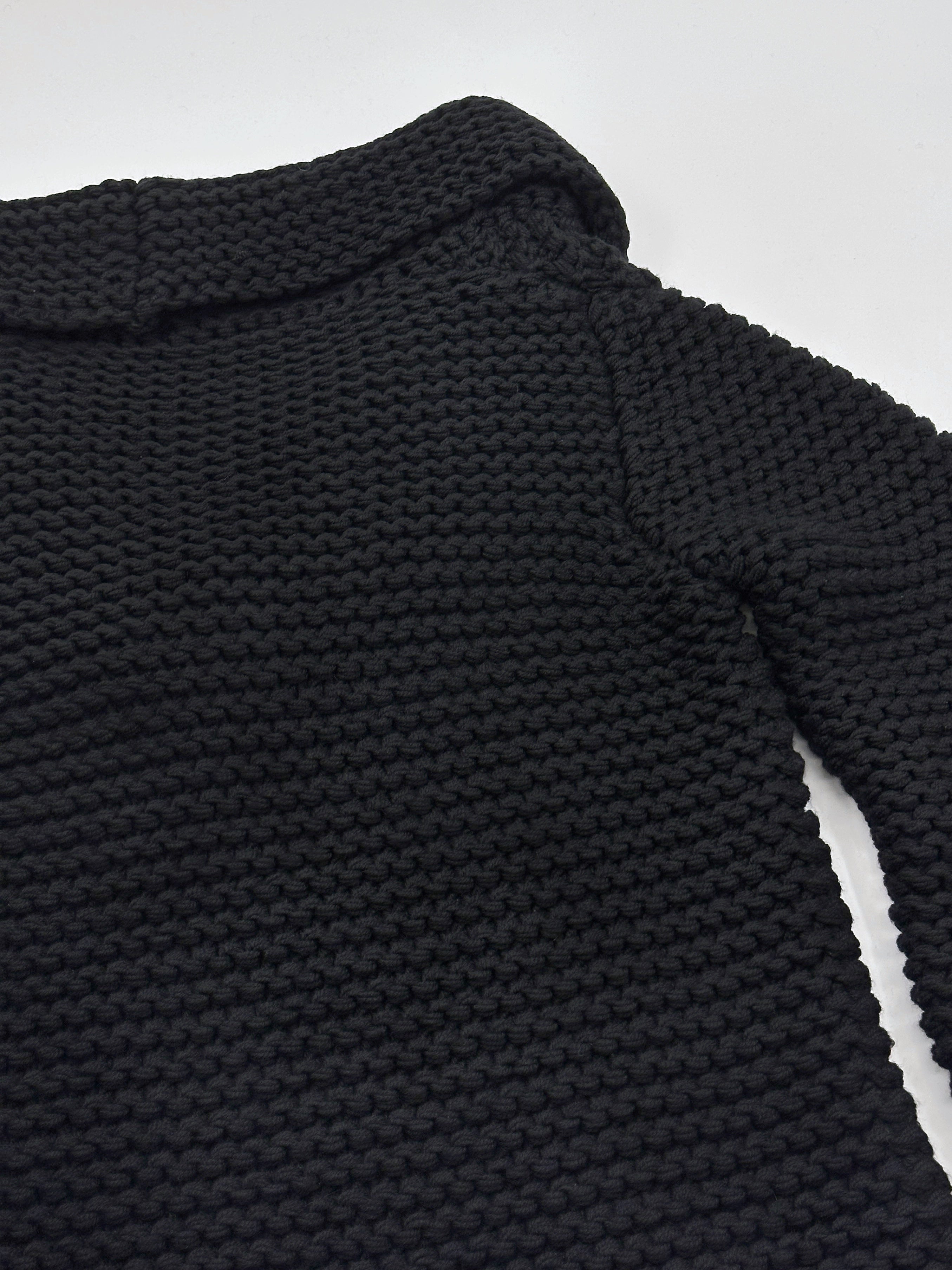 Gucci Fall 2001 Tom Ford Runway Heavyweight Oversized Slouchy Knit Wool Sweater M - 12