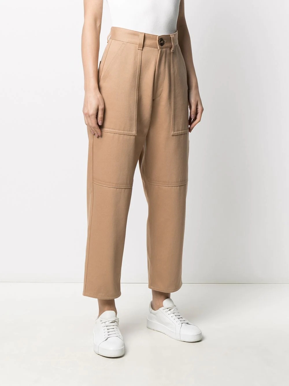 cropped tailored trousers - 3