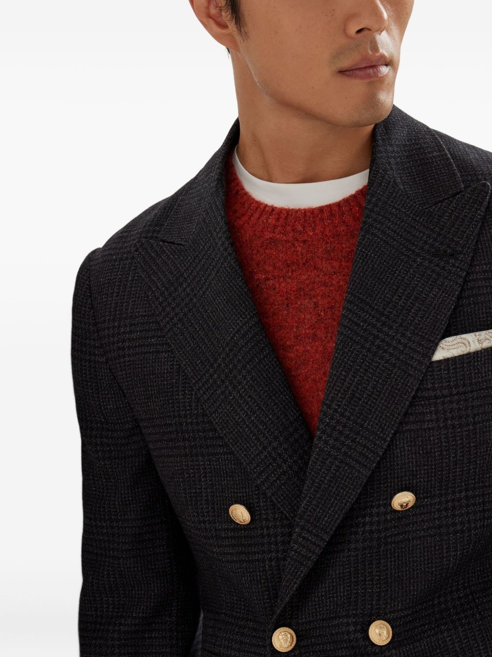 double-breasted blazer - 6