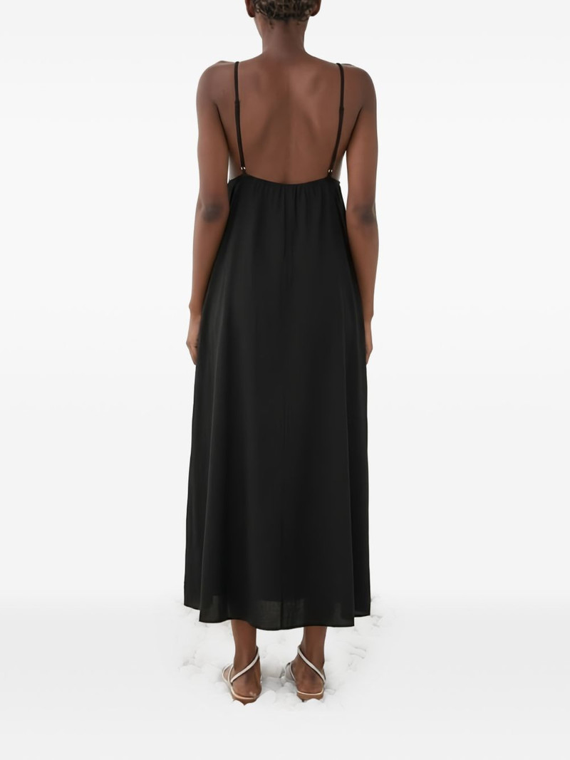 ELEH V-neck midi dress outlook