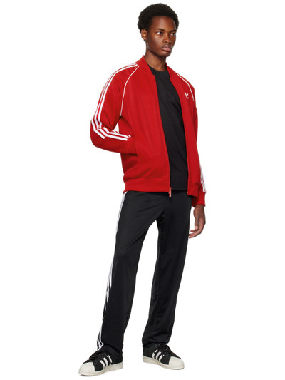 adidas Originals Red Adicolor Classics SST Track Jacket outlook