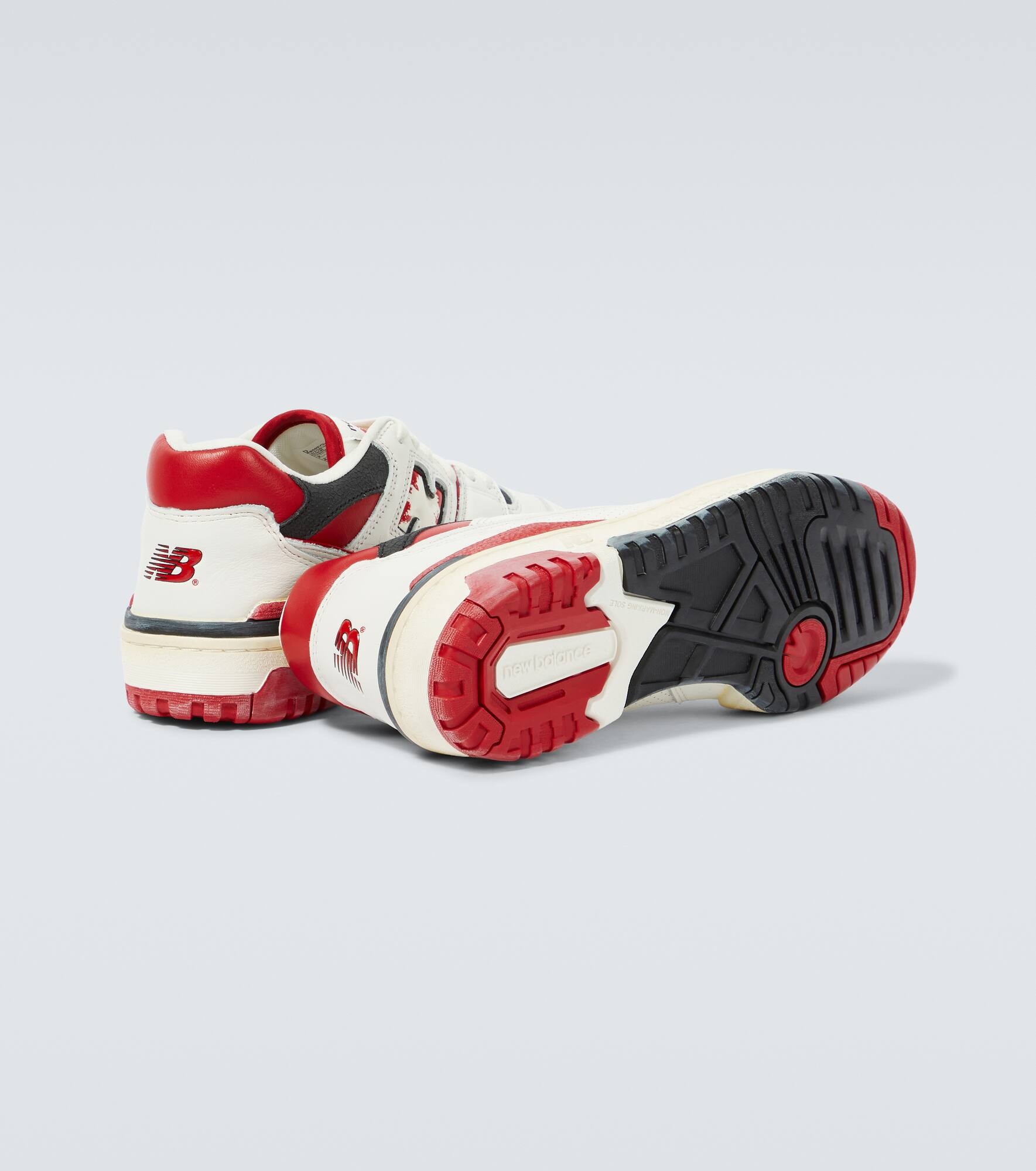 550 leather sneakers - 7