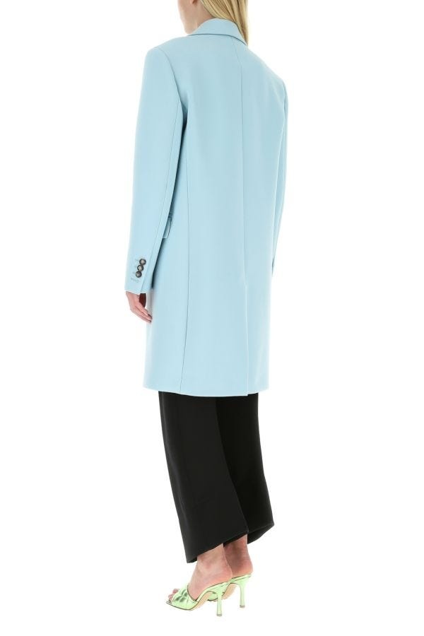 コート BOTTEGA VENETA Pastel Light-Blue Tricotine Coat Bottega Veneta Pastel Light-blue Tricotine Coat | italist