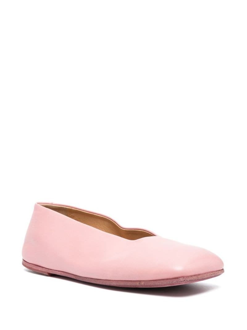 square toe ballerina shoes - 3