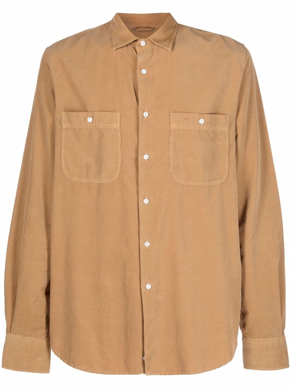 chest patch-pocket shirt - 1