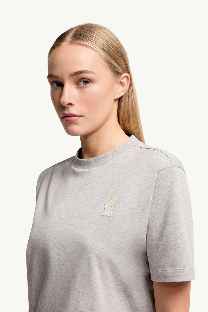 Logo Patch Cotton Blend T-Shirt (Three Pack) 3