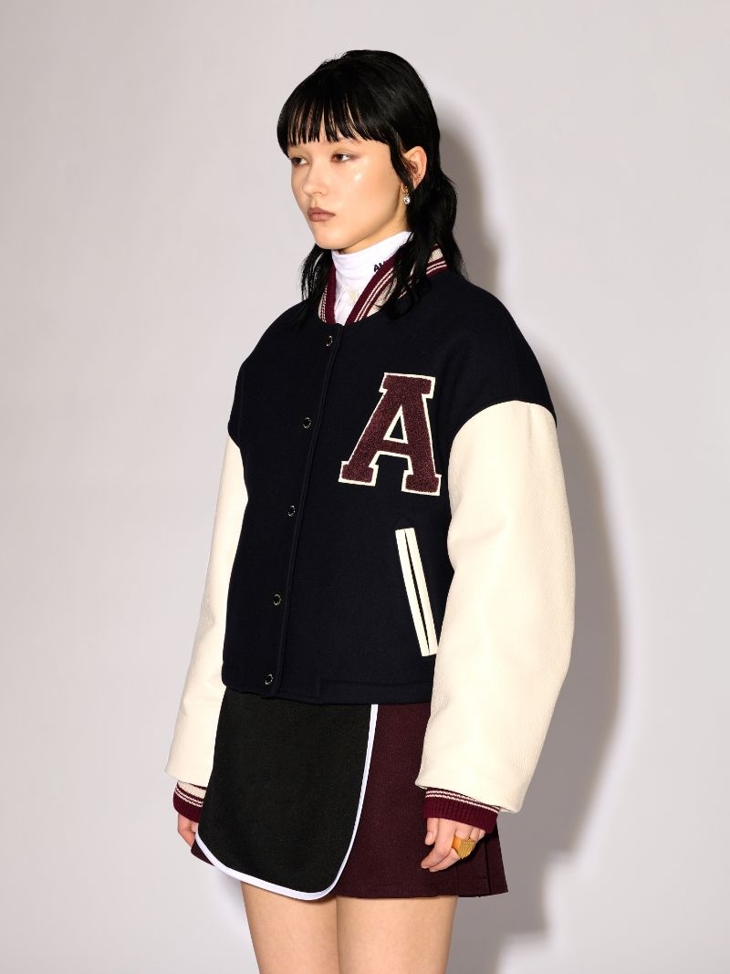 Ambush CROPPED STADIUM JACKET | REVERSIBLE