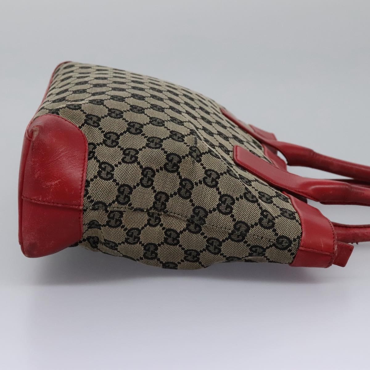 GUCCI GG Supreme Tote Bag Beige Red Gold 002 119 - 4