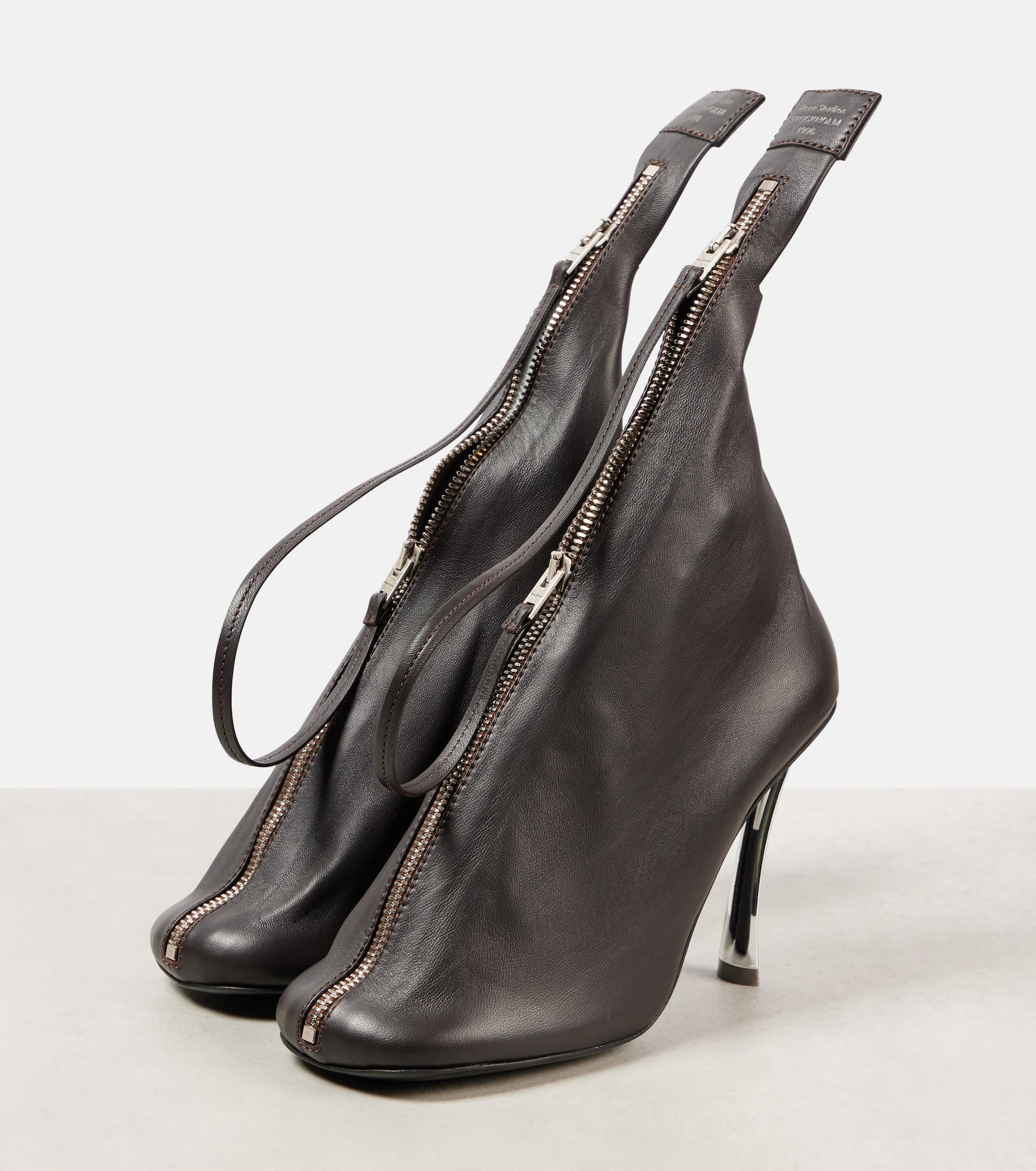 Brenta leather ankle boots - 4