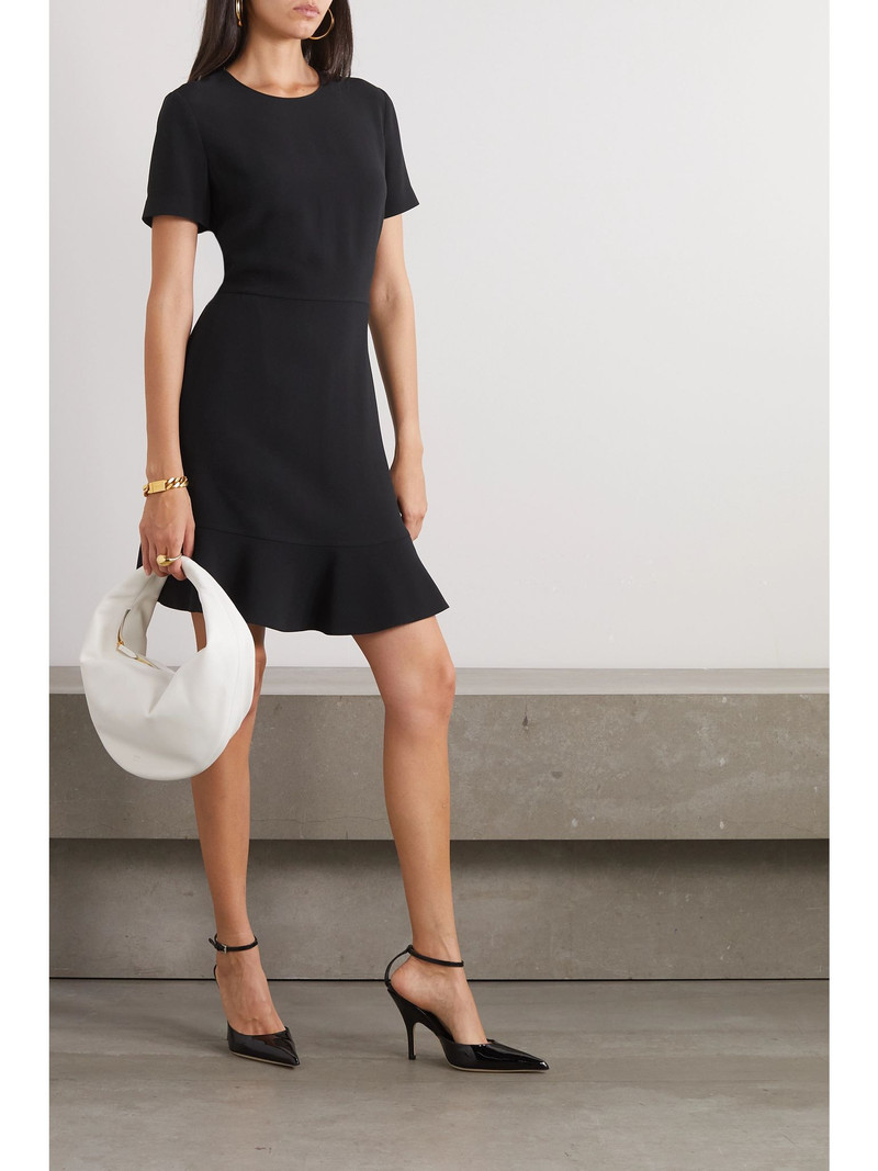 Stella McCartney Cady mini dress Black outlook