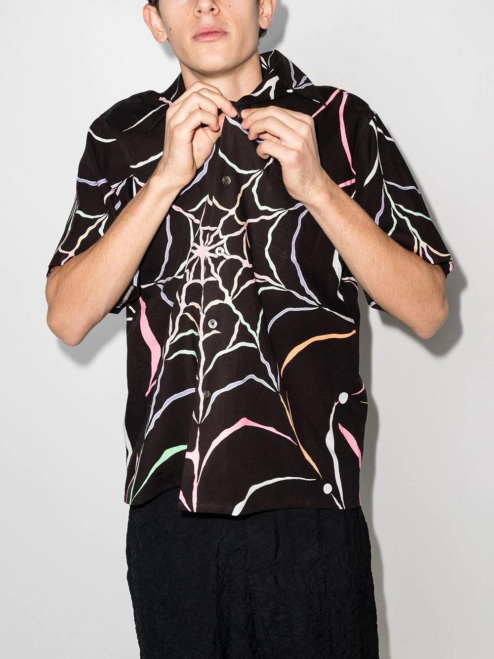 x WOLF'S HEAD Cobweb shirt - 2