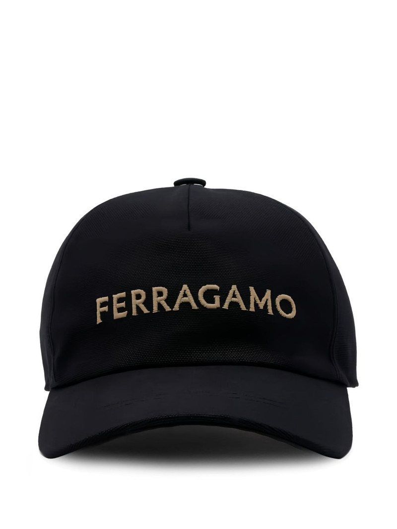 logo-embroidered baseball cap 1