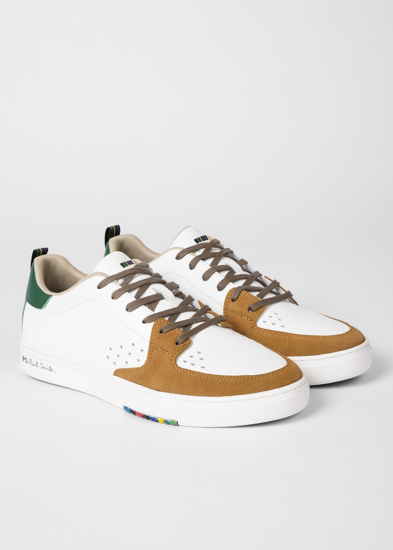 Leather 'Cosmo' Trainers - 2