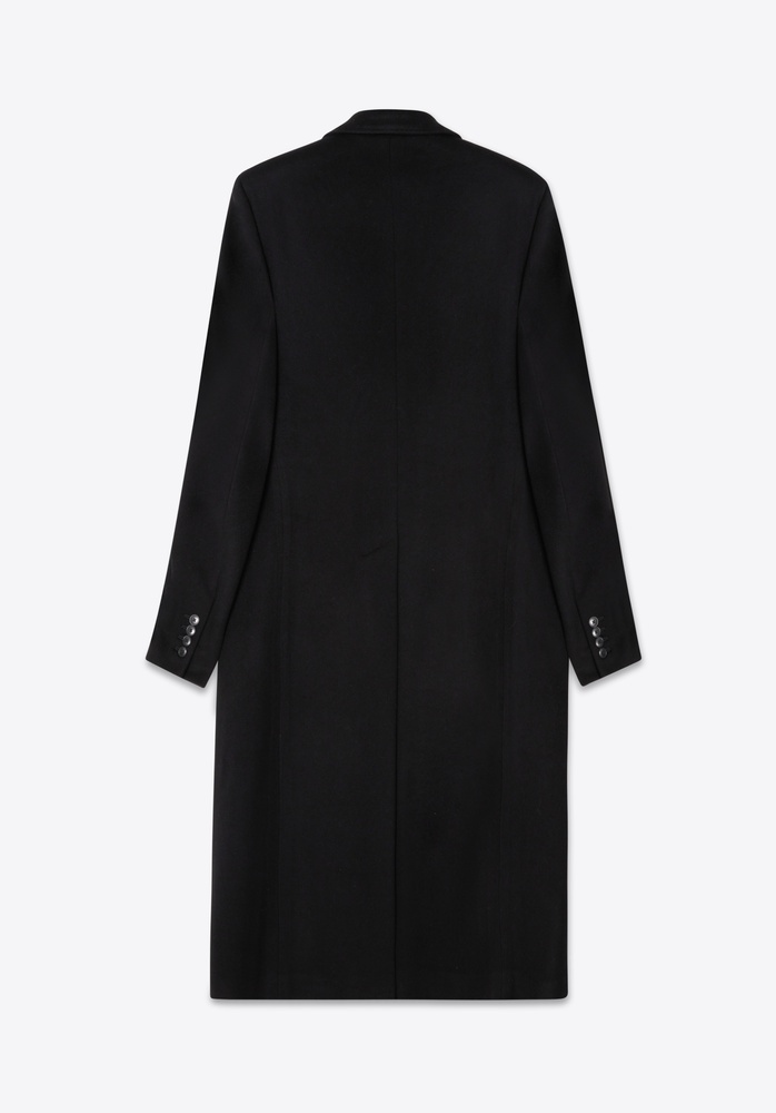 COAT 78 BLACK CLASSIC WOOL - 4