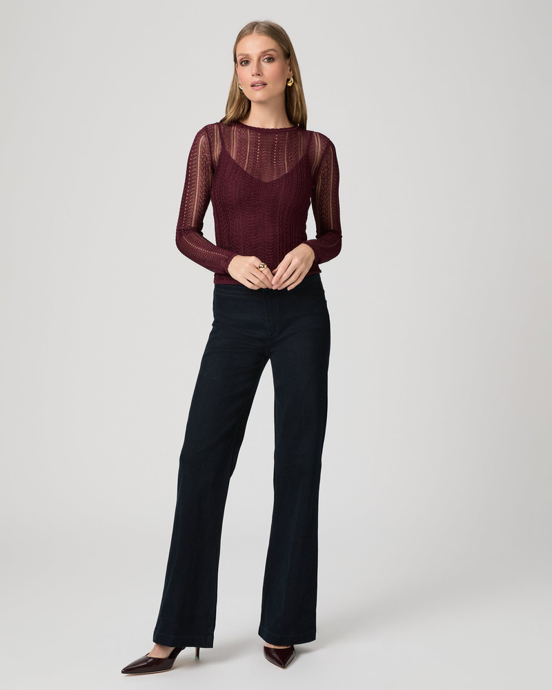 PAIGE Leenah 32" Wide Leg Jean outlook