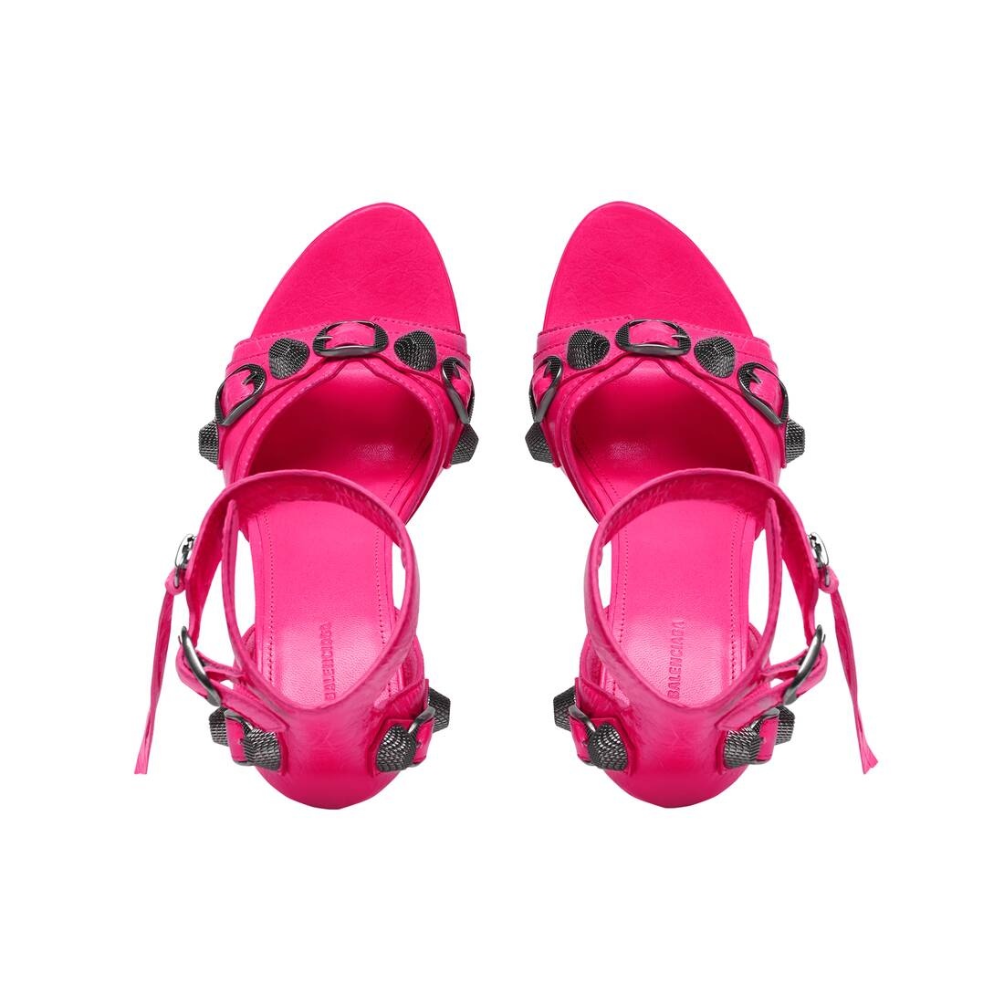 Women's Cagole 110mm Sandal  in Fluo Pink - 6