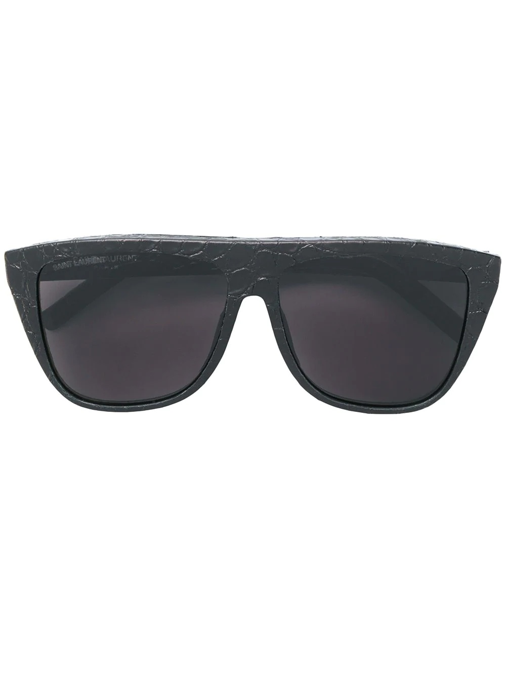 snakeskin effect sunglasses - 1