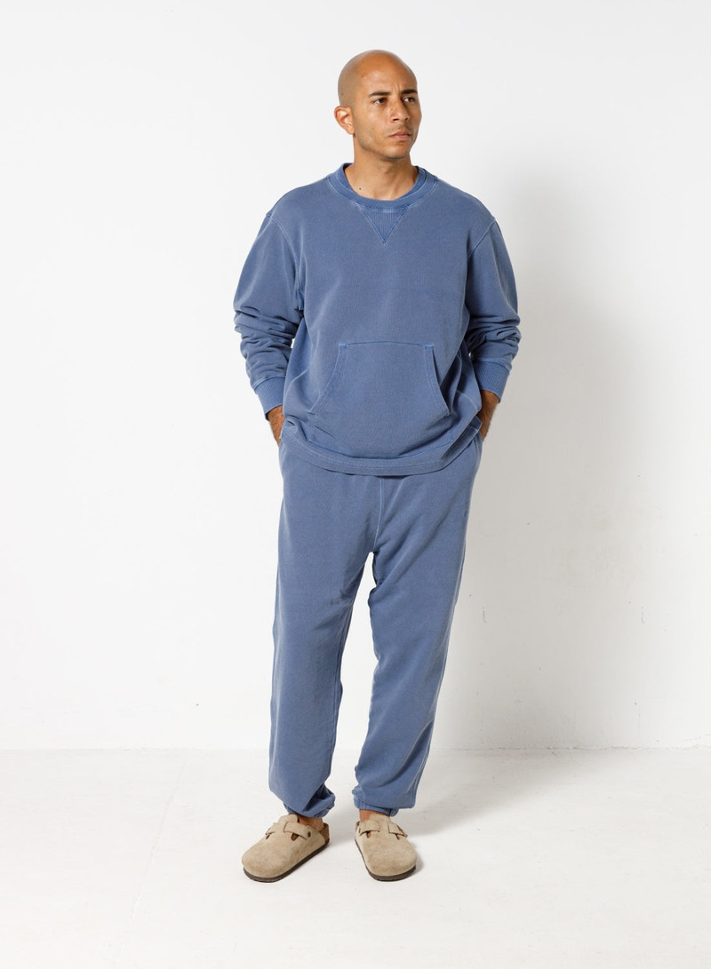 Nigel Cabourn Training Sweater in Denim outlook