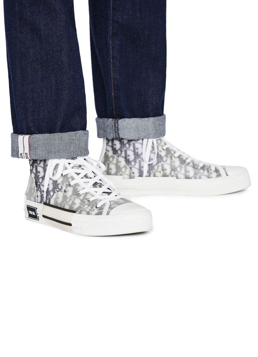 B23 High-Top Sneakers Dior Oblique - 2