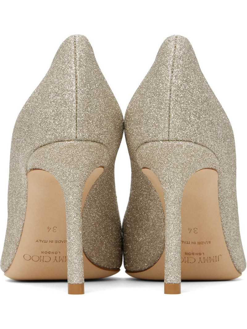Silver Romy 85 Heels 2