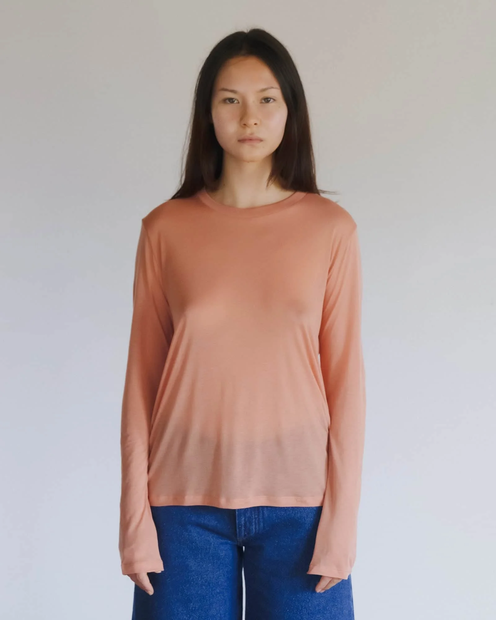 Long Sleeve Tee
- Bamboo Lyocell - 1