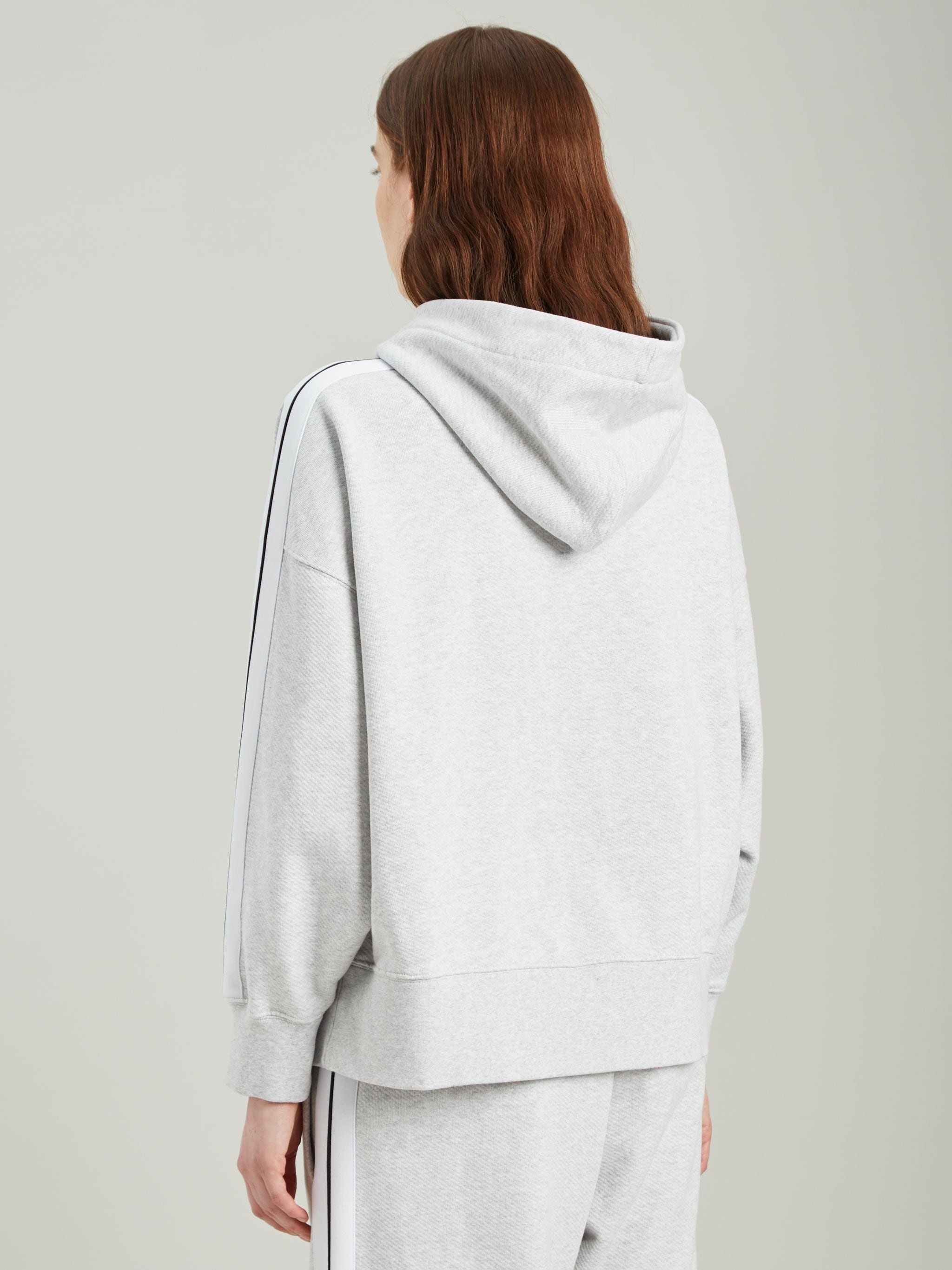 GREY TRACK HOODIE - 5