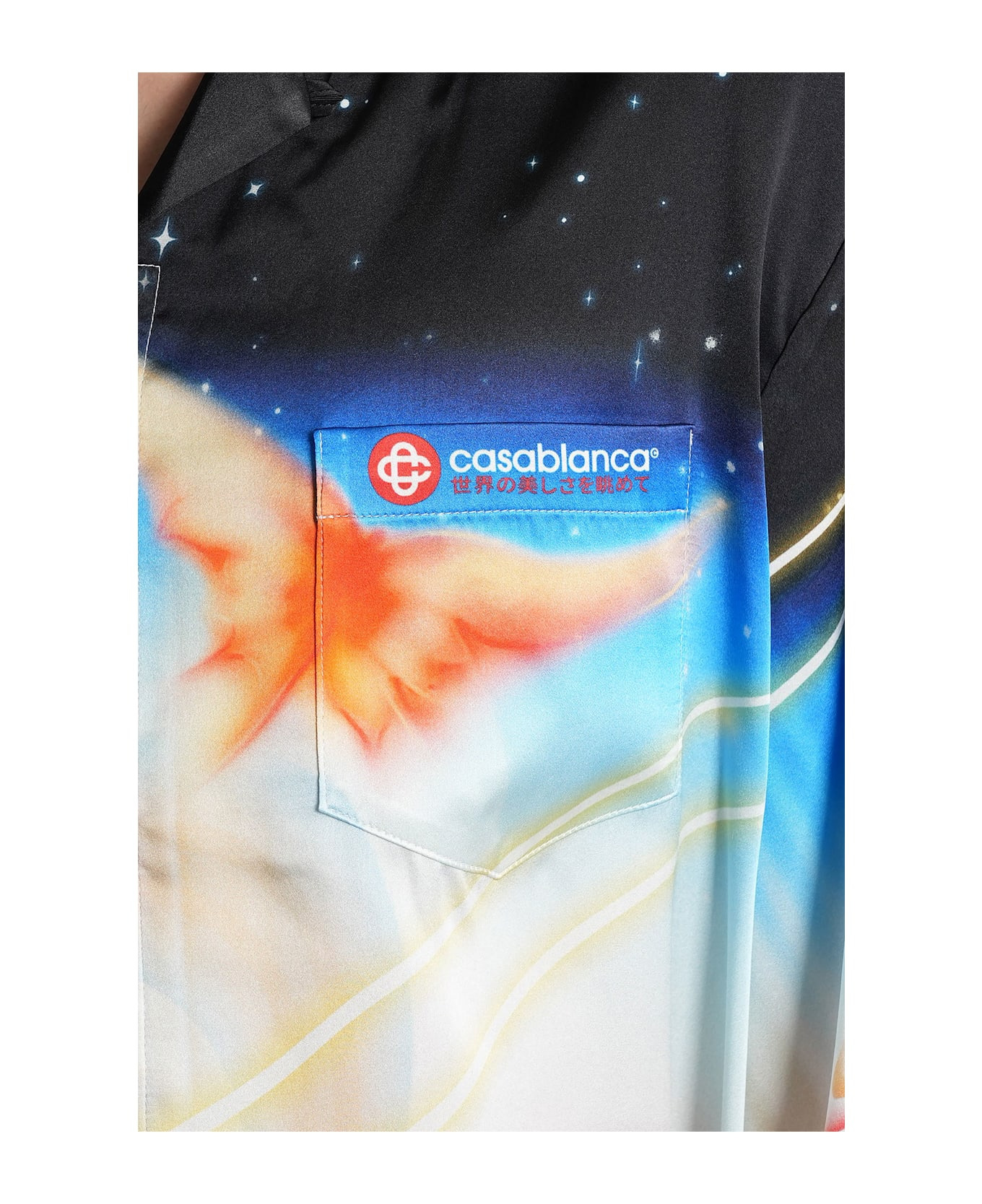 Shirt In Multicolor Silk - 5