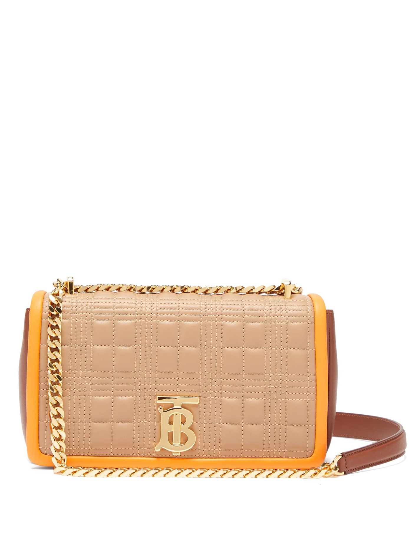 Lola quilted-leather cross-body bag - 1