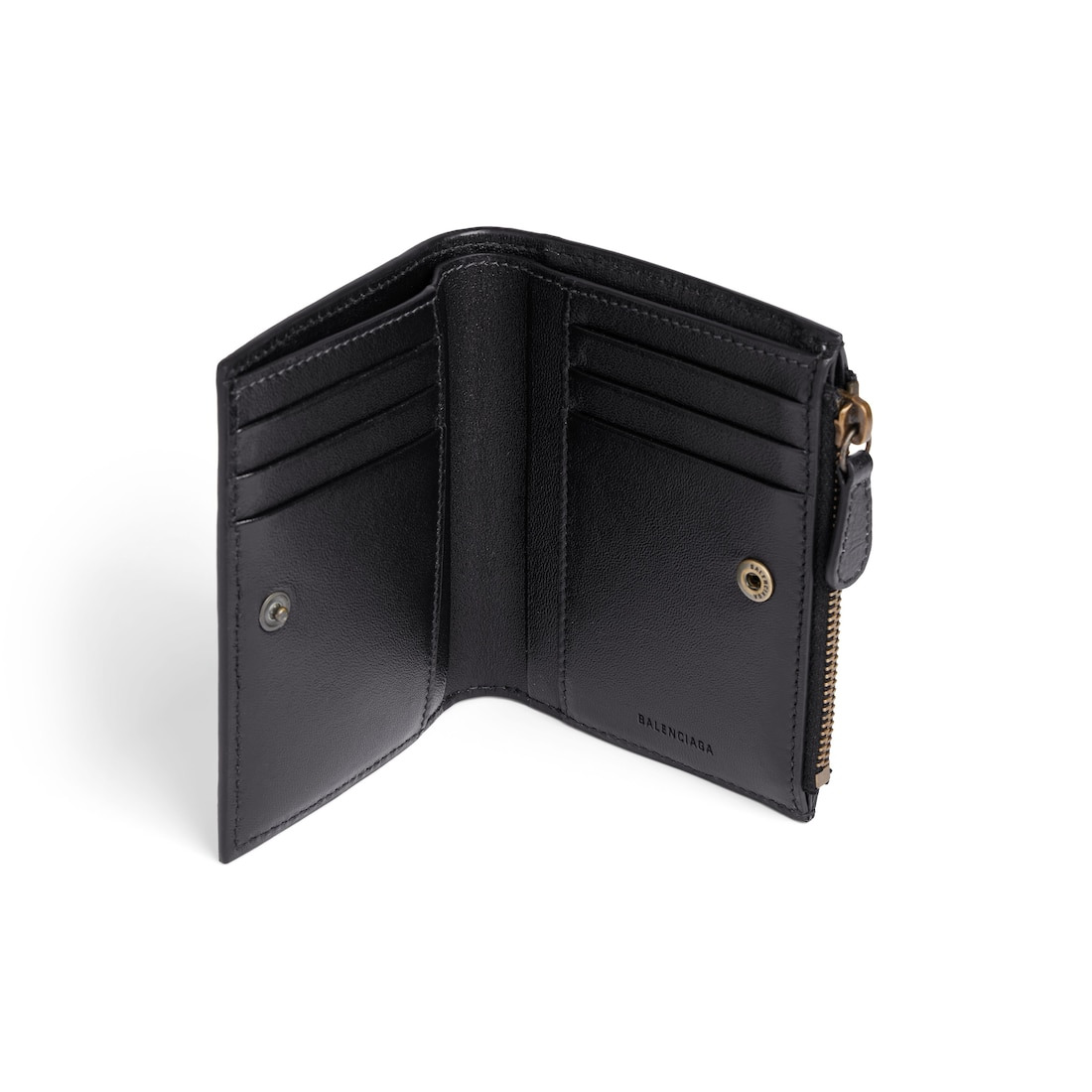 Women's Le City Bifold Wallet in Black - 3