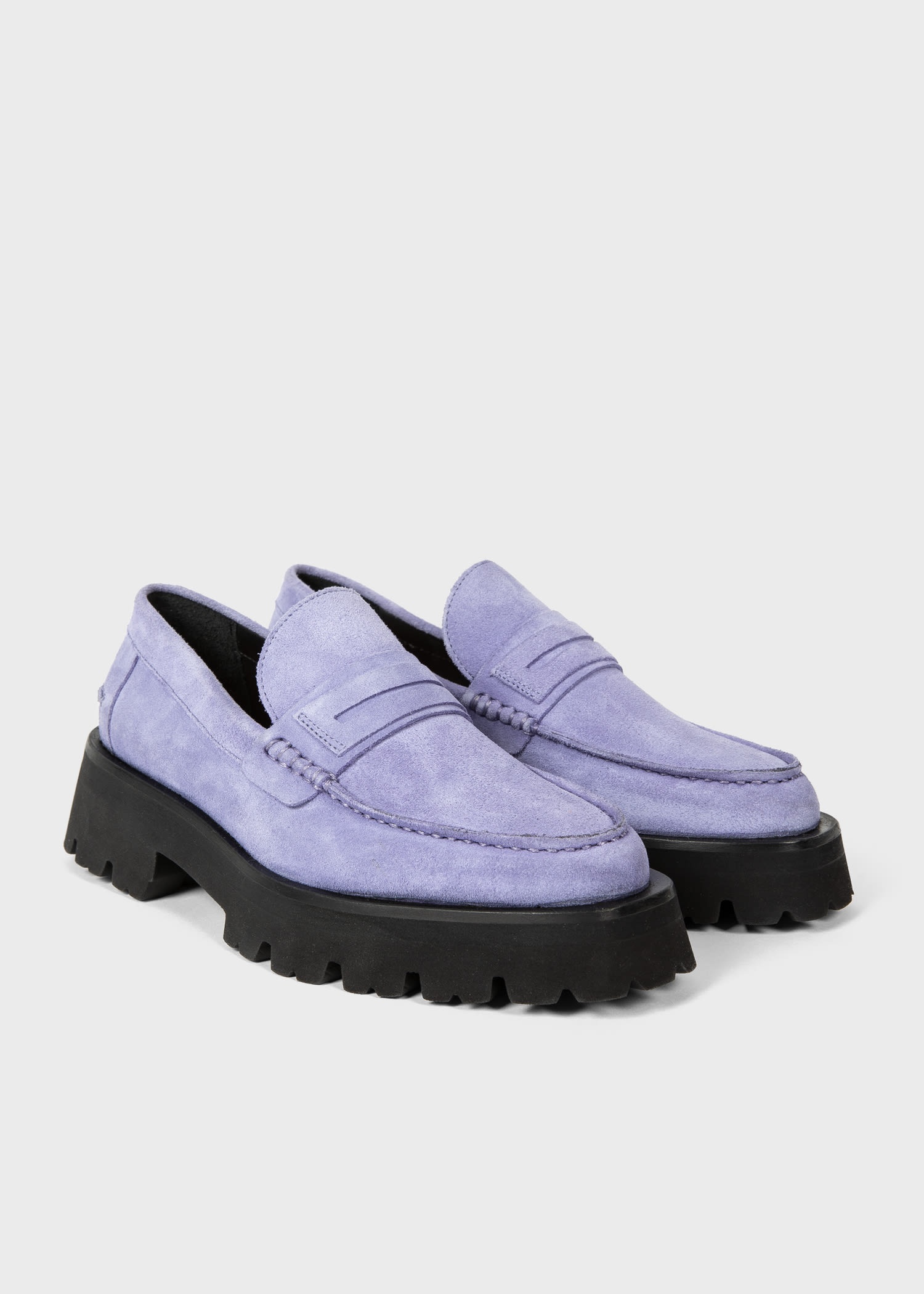 Lilac 'Felicity' Loafers - 2