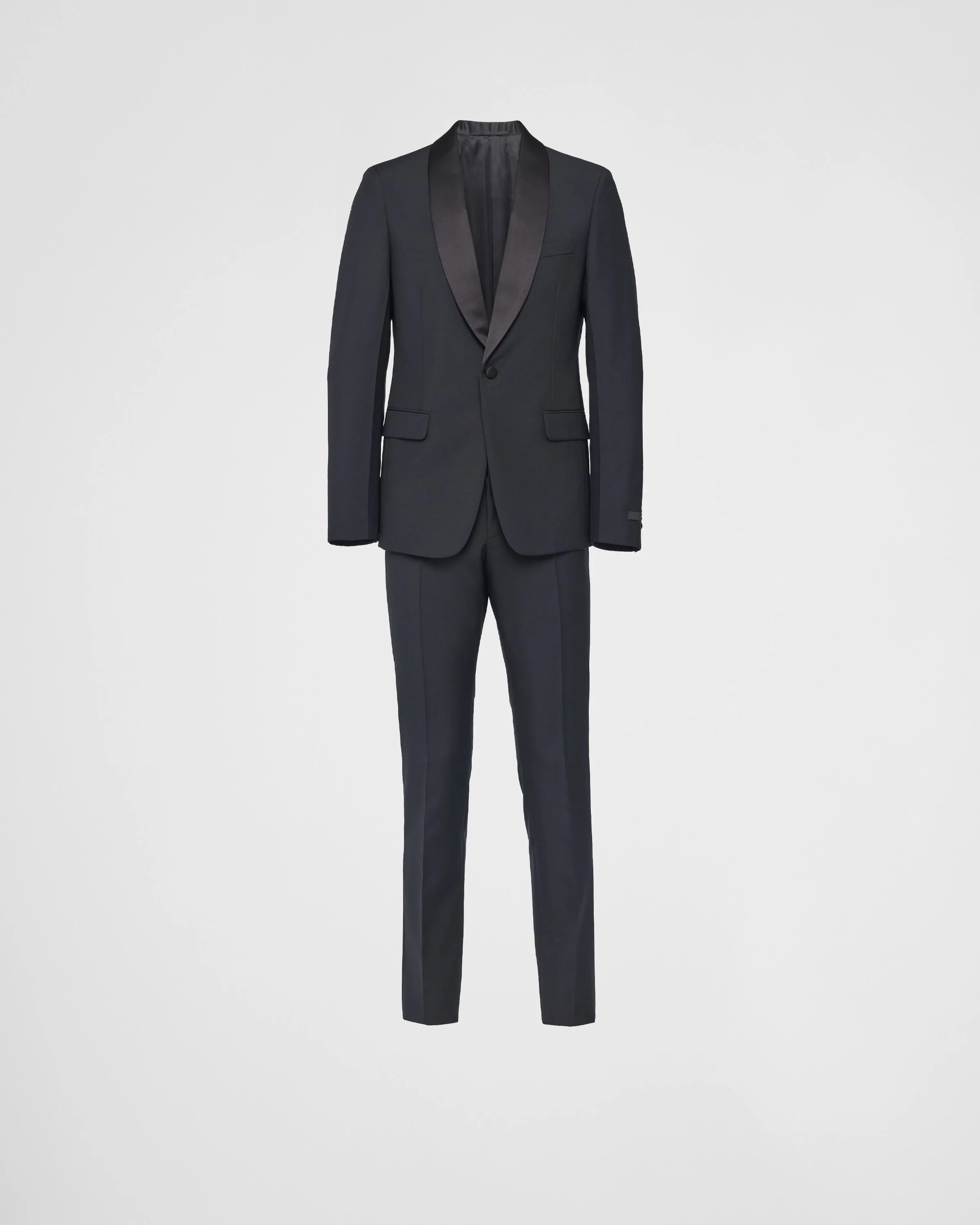 Single-breasted wool and mohair tuxedo - 1