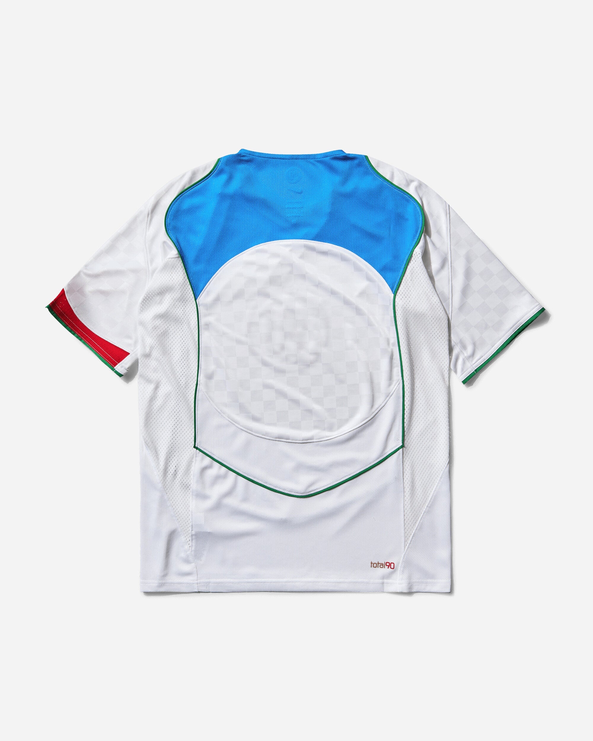 Men's Total 90 Dri-FIT Soccer Jersey White / Italy Blue - 2