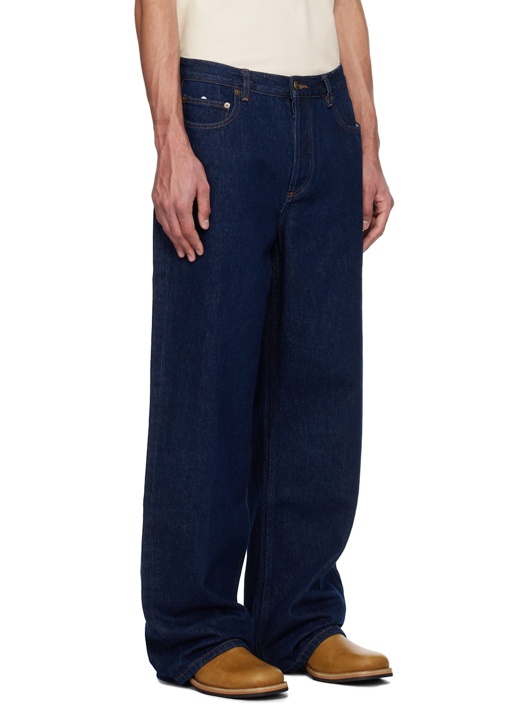 A. P.C. Navy Aaron Jeans - 2