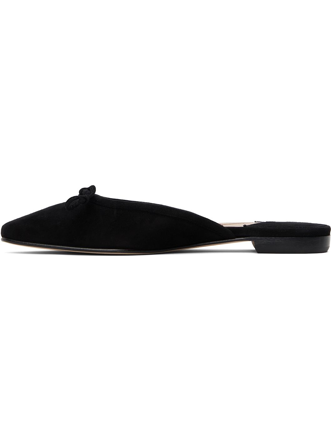 Black Ballerimu Mules - 3