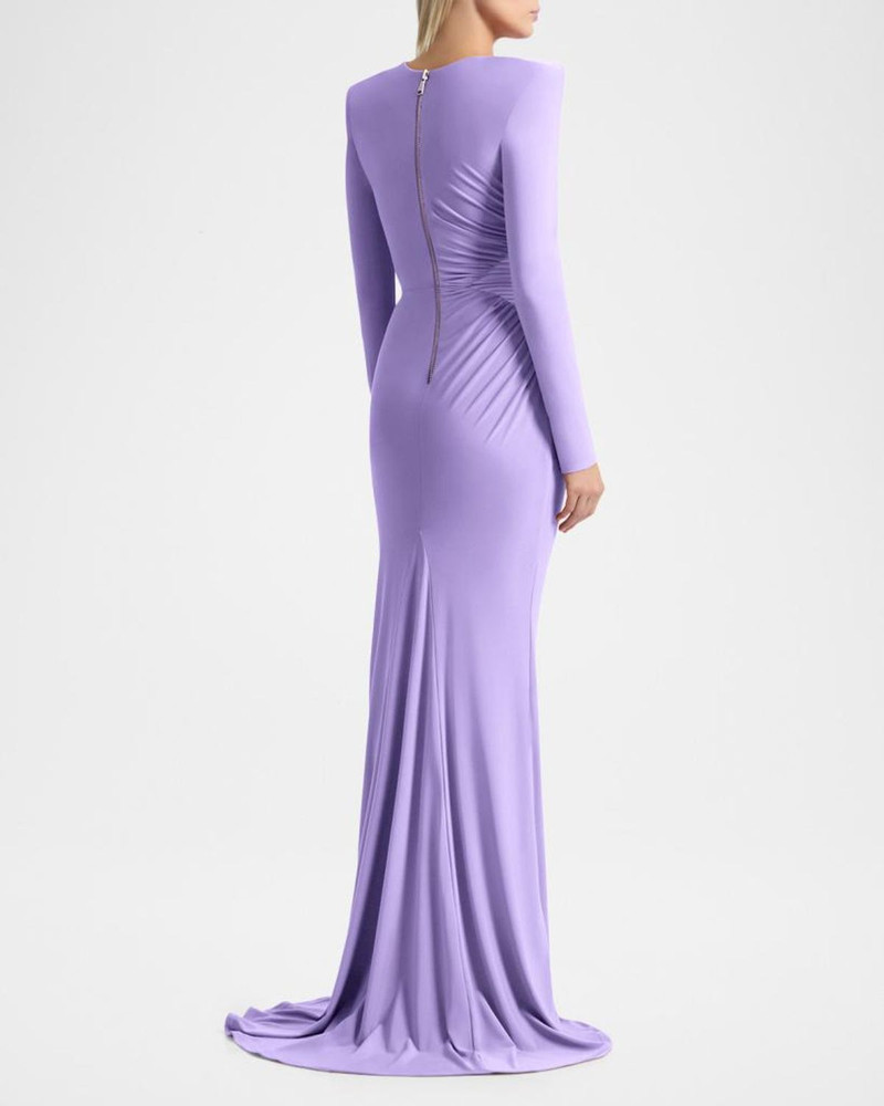 Echoes of Self Gathered Jersey Gown 3