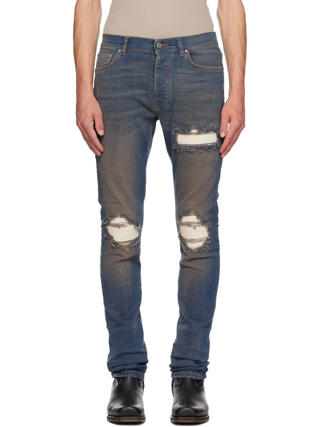 Blue MX1 Jeans - 1