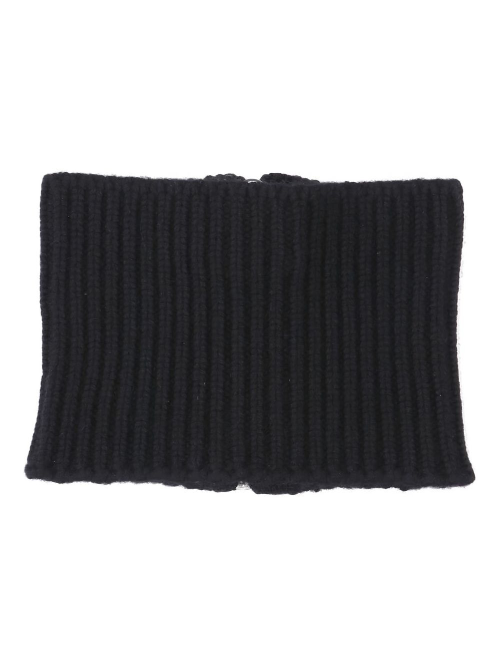ribbed cashmere collar - 2