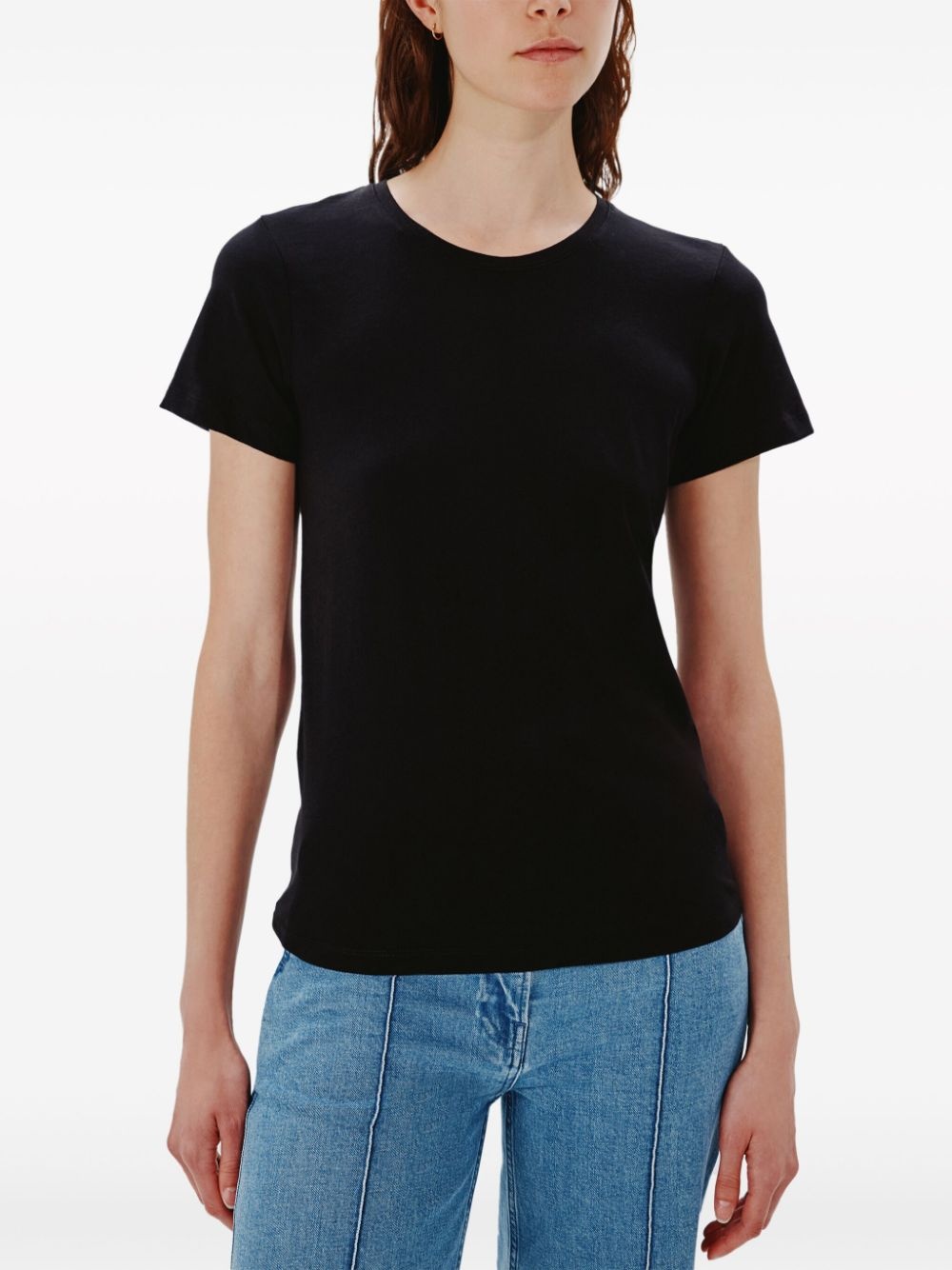 crew-neck organic cotton T-shirt - 5