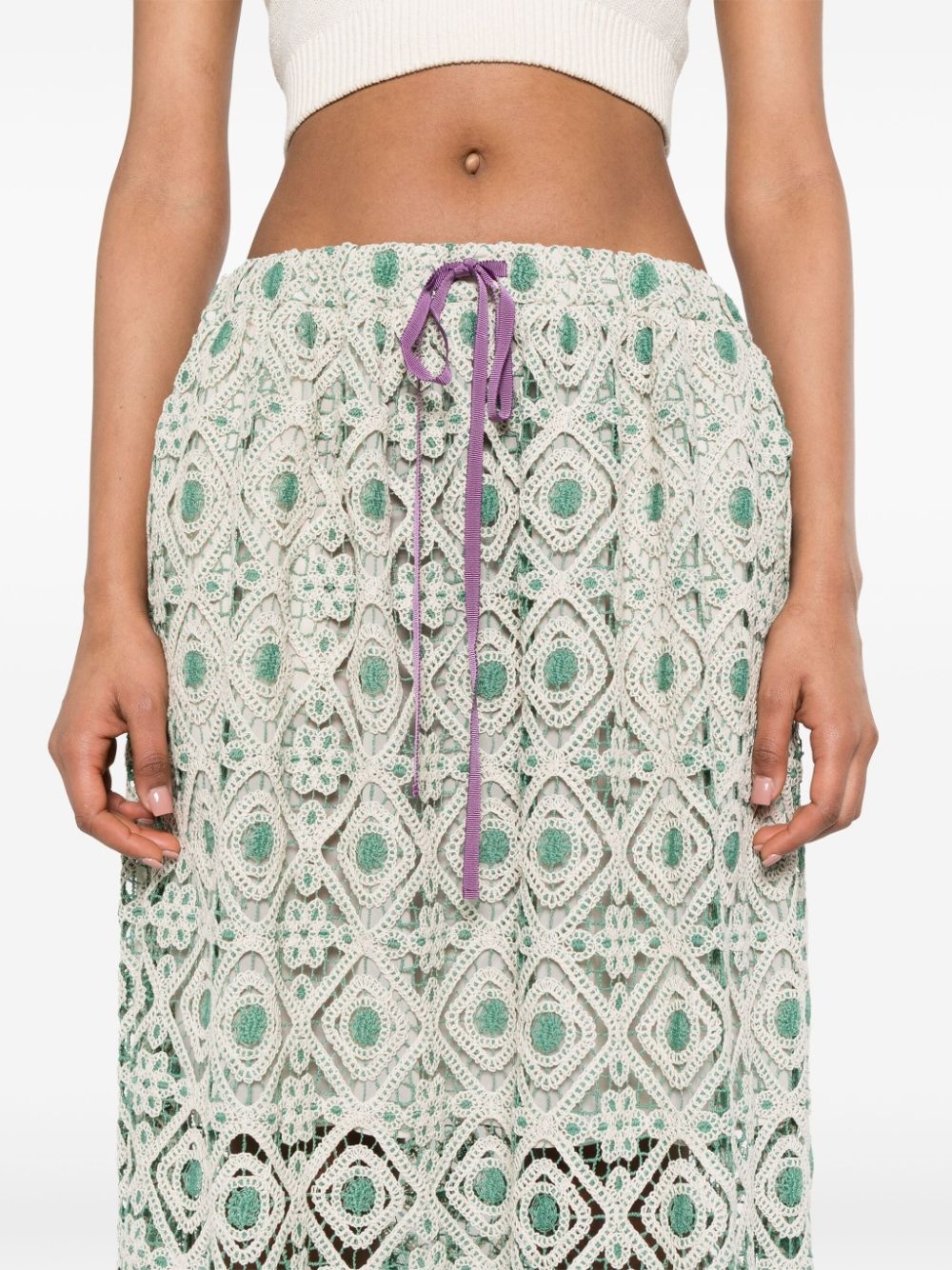 macramÃ© midi skirt - 5