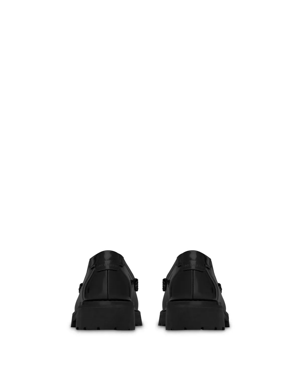 Le Loafer Chunky Penny Slippers in Smooth Leather - 3