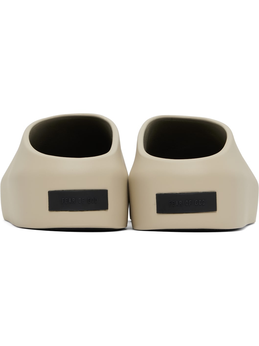 Taupe 'The California' Mules - 2