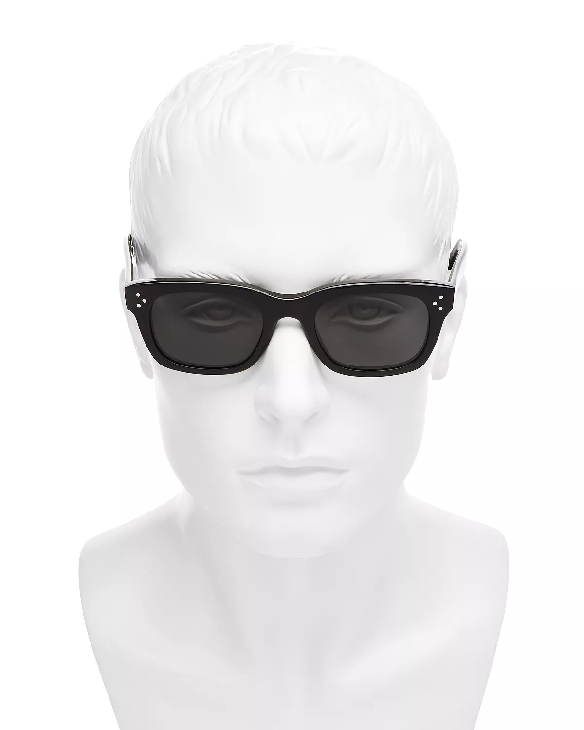 Bold 3 Dots Rectangular Sunglasses, 51mm - 2